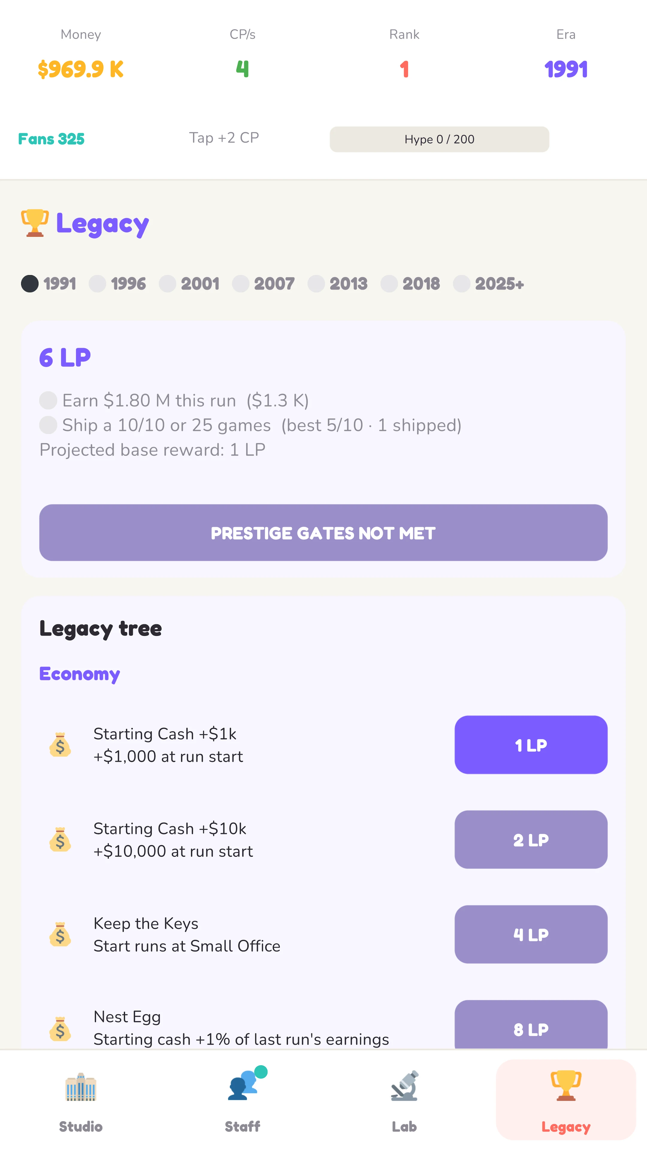 Game Dev Idle Studio Tycoon screenshot